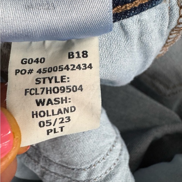 Favorite Daughter The Mischa Blue Flare & Wide Leg Jeans size 34 - Picture 11 of 14